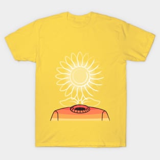 Sunflower Portrait T-Shirt